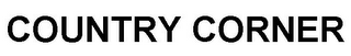 COUNTRY CORNER logo