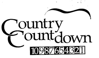COUNTRY COUNTDOWN 10987654321 logo