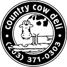 COUNTRY COW DELI (203) 371-0303 logo