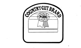 COUNTRY CUT BRAND PORK logo