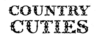 COUNTRY CUTIES logo