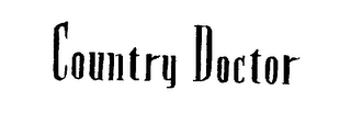 COUNTRY DOCTOR logo