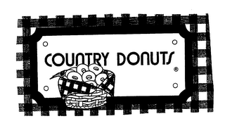 COUNTRY DONUTS logo