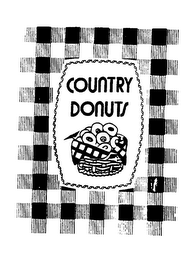 COUNTRY DONUTS logo
