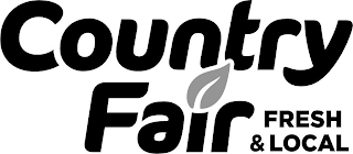 COUNTRY FAIR FRESH & LOCAL logo