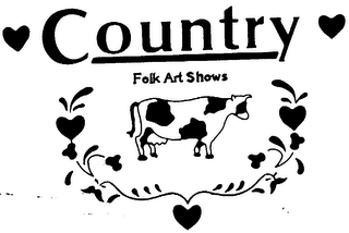 COUNTRY FOLK ART SHOWS logo