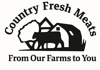 COUNTRY FRESH MEATS FROM OUR FARMS TO YOU logo