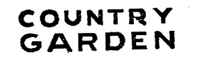 COUNTRY GARDEN logo