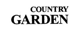 COUNTRY GARDEN logo