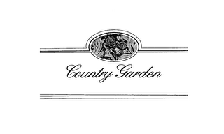 COUNTRY GARDEN AND DESIGN logo