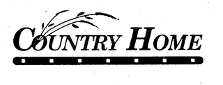 COUNTRY HOME logo