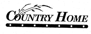 COUNTRY HOME logo