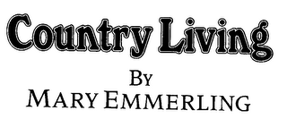 COUNTRY LIVING BY MARY EMMERLING logo