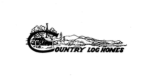 COUNTRY LOG HOMES logo