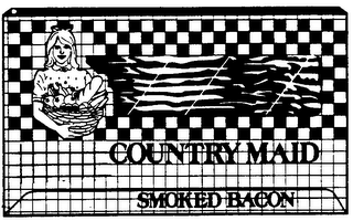 COUNTRY MAID, SMOKED BACON logo
