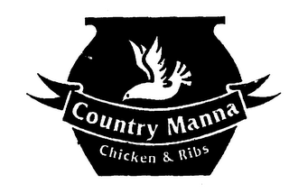 COUNTRY MANNA CHICKEN & RIBS logo