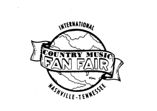 COUNTRY MUSIC FAN FAIR INTERNATIONAL NASHVILLE-TENNESSEE logo