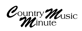 COUNTRY MUSIC MINUTE logo