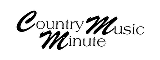 COUNTRY MUSIC MINUTE logo