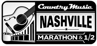 COUNTRY MUSIC NASHVILLE MARATHON & 1/2 logo