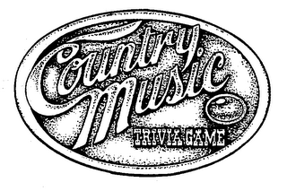 COUNTRY MUSIC TRIVIA GAME logo