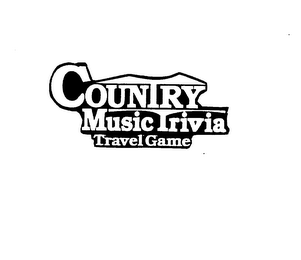 COUNTRY MUSIC TRIVIA TRAVEL GAME logo