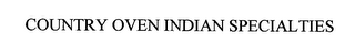 COUNTRY OVEN INDIAN SPECIALTIES logo