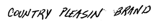 COUNTRY PLEASIN BRAND logo