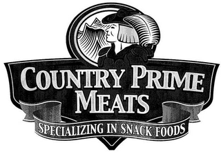 COUNTRY PRIME MEATS SPECIALIZING IN SNACK FOODS logo