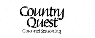 COUNTRY QUEST GOURMET SEASONING logo