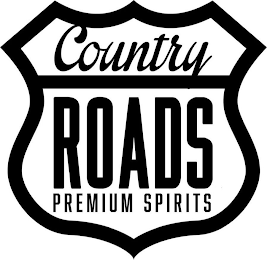 COUNTRY ROADS PREMIUM SPIRITS logo