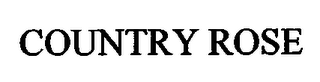 COUNTRY ROSE logo