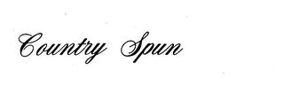 COUNTRY SPUN logo