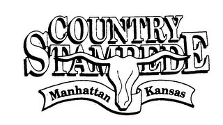 COUNTRY STAMPEDE MANHATTAN KANSAS logo