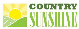 COUNTRY SUNSHINE logo