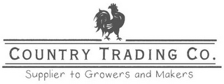 COUNTRY TRADING CO. SUPPLIER TO GROWERSAND MAKERS logo