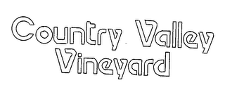 COUNTRY VALLEY VINEYARD logo