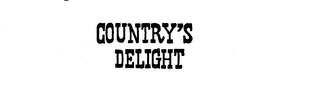COUNTRY'S DELIGHT logo