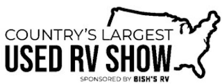 COUNTRY'S LARGEST USED RV SHOW SPONSORED BY BISH'S RV logo