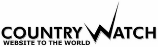 COUNTRYWATCH WEBSITE TO THE WORLD logo