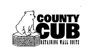 COUNTY CUB RETAINING WALL UNITS logo