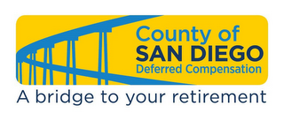 COUNTY OF SAN DIEGO DEFERRED COMPENSATION A BRIDGE TO YOUR RETIREMENT logo