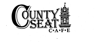 COUNTY SEAT C-A-F-E logo