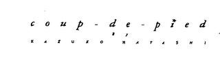 COUP - DE - PIED BY KAZUKO HAYASHI logo