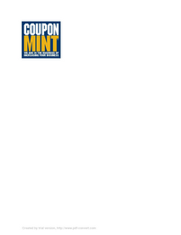 COUPON MINT WE ARE IN THE BUSINESS OF INCREASING YOUR BUSINESS logo