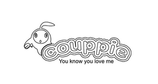 COUPPIE YOU KNOW YOU LOVE ME logo