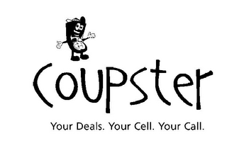 COUPSTER YOUR DEALS. YOUR CELL. YOUR CALL. logo