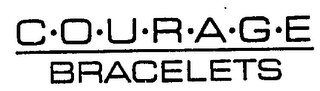 C.O.U.R.A.G.E. BRACELETS logo