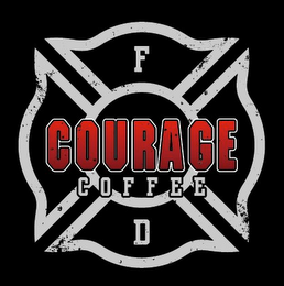 COURAGE COFFEE F D logo