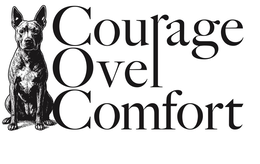 COURAGE OVER COMFORT logo